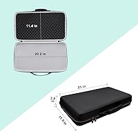 XANAD Hard Case for Pioneer DJ DDJ-FLX4 2-Deck Rekordbox and